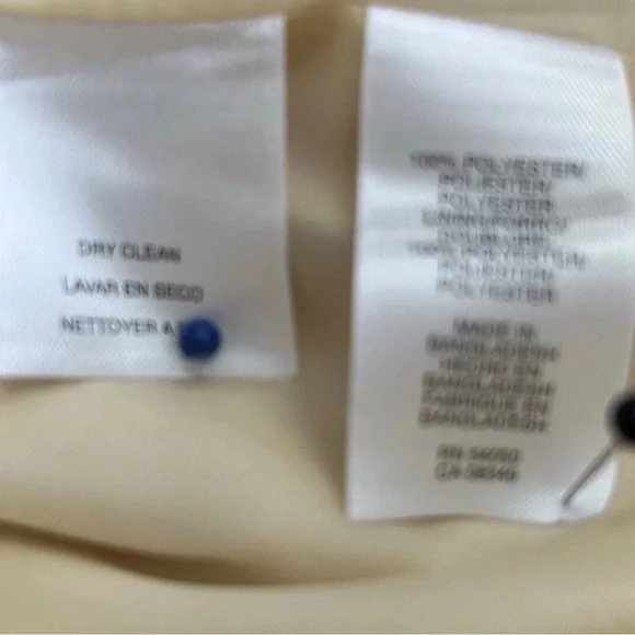 Jones Studio Separates Butter Yellow Textured Blazer Jacket 18W Plus Size Pro - Picture 4 of 6